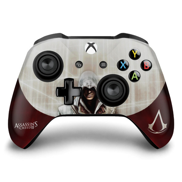 Assassin's Creed II Graphics Cover Art Vinyl Sticker Skin Decal Cover for Microsoft Xbox One S / X Controller