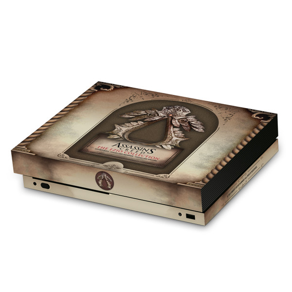 Assassin's Creed II Graphics Belt Crest Vinyl Sticker Skin Decal Cover for Microsoft Xbox One X Console