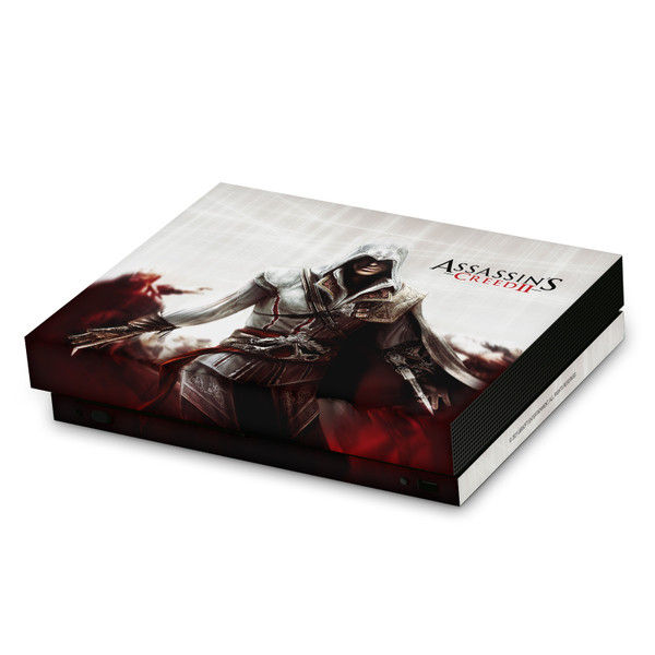 Assassin's Creed II Graphics Cover Art Vinyl Sticker Skin Decal Cover for Microsoft Xbox One X Console