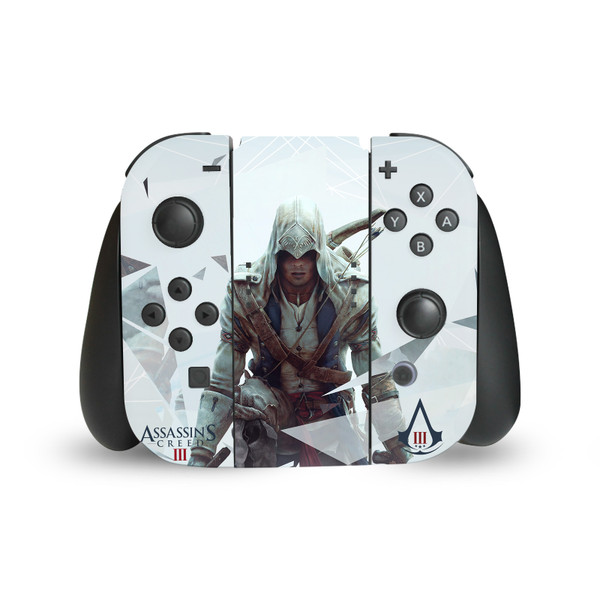Assassin's Creed III Graphics Connor Vinyl Sticker Skin Decal Cover for Nintendo Switch Joy Controller