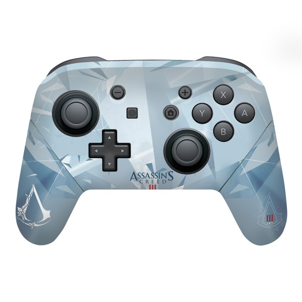 Assassin's Creed III Graphics Animus Vinyl Sticker Skin Decal Cover for Nintendo Switch Pro Controller