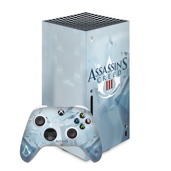 Assassin's Creed III Graphics Animus Vinyl Sticker Skin Decal Cover for Microsoft Series X Console & Controller
