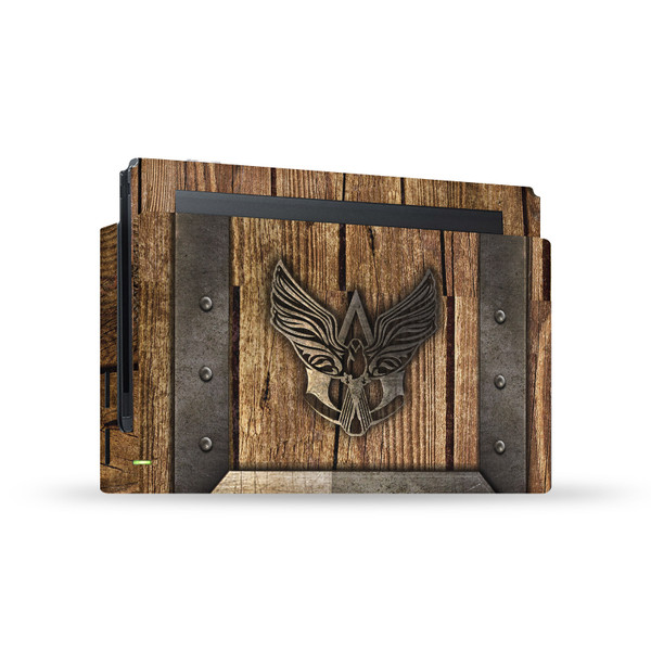 Assassin's Creed Black Flag Graphics Wood And Metal Chest Vinyl Sticker Skin Decal Cover for Nintendo Switch Console & Dock