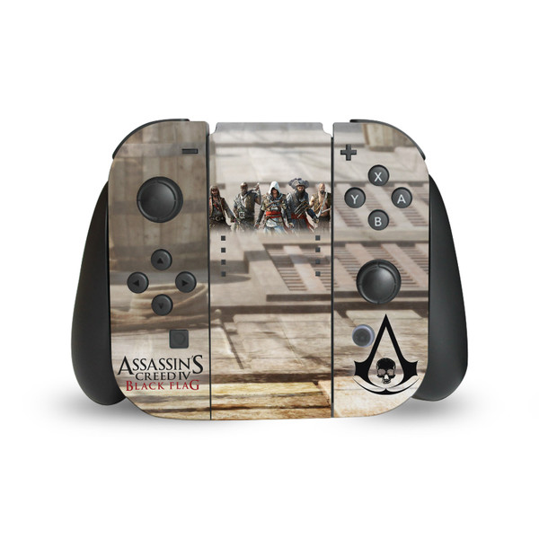 Assassin's Creed Black Flag Graphics Group Key Art Vinyl Sticker Skin Decal Cover for Nintendo Switch Joy Controller