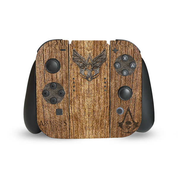 Assassin's Creed Black Flag Graphics Wood And Metal Chest Vinyl Sticker Skin Decal Cover for Nintendo Switch Joy Controller