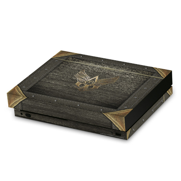 Assassin's Creed Black Flag Graphics Wood And Gold Chest Vinyl Sticker Skin Decal Cover for Microsoft Xbox One X Console