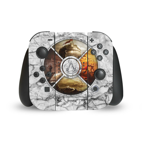 Assassin's Creed Brotherhood Graphics Logo Vinyl Sticker Skin Decal Cover for Nintendo Switch Joy Controller