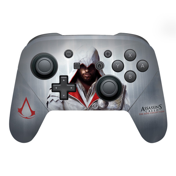 Assassin's Creed Brotherhood Graphics Master Assassin Ezio Auditore Vinyl Sticker Skin Decal Cover for Nintendo Switch Pro Controller