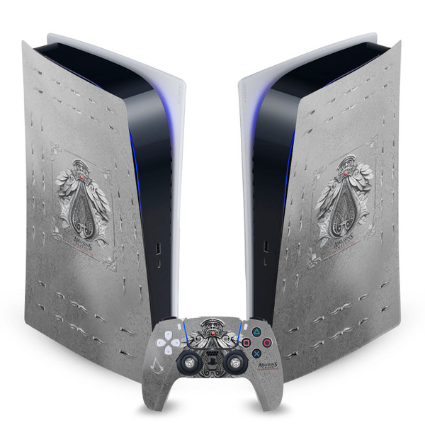 Assassin's Creed Brotherhood Graphics Belt Crest Vinyl Sticker Skin Decal Cover for Sony PS5 Digital Edition Bundle