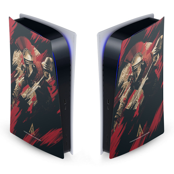 Assassin's Creed Odyssey Artwork Alexios Vinyl Sticker Skin Decal Cover for Sony PS5 Digital Edition Console