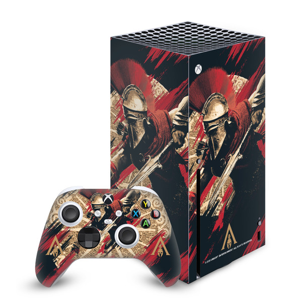 Assassin's Creed Odyssey Artwork Alexios Vinyl Sticker Skin Decal Cover for Microsoft Series X Console & Controller