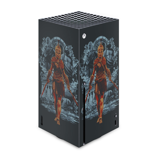 Assassin's Creed Odyssey Artwork Kassandra Vine Vinyl Sticker Skin Decal Cover for Microsoft Xbox Series X Console