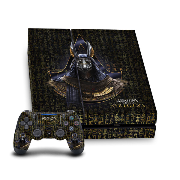 Assassin's Creed Origins Character Art Hetepi Vinyl Sticker Skin Decal Cover for Sony PS4 Console & Controller