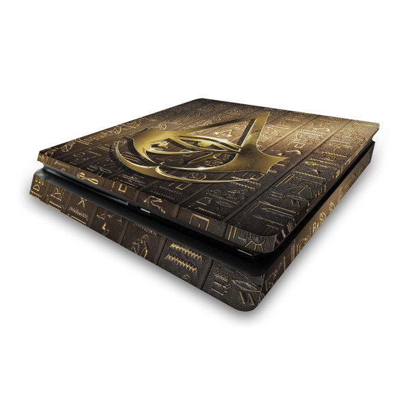 Assassin's Creed Origins Graphics Logo 3D Heiroglyphics Vinyl Sticker Skin Decal Cover for Sony PS4 Slim Console