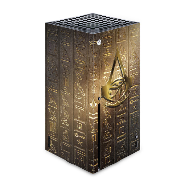 Assassin's Creed Origins Graphics Logo 3D Heiroglyphics Vinyl Sticker Skin Decal Cover for Microsoft Xbox Series X Console