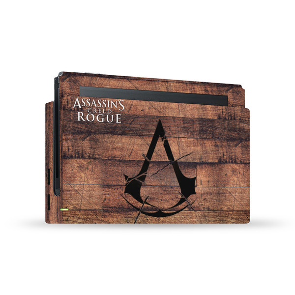 Assassin's Creed Rogue Key Art Pattern Planks Vinyl Sticker Skin Decal Cover for Nintendo Switch Console & Dock