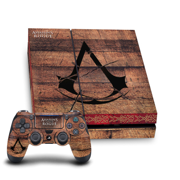 Assassin's Creed Rogue Key Art Pattern Planks Vinyl Sticker Skin Decal Cover for Sony PS4 Console & Controller