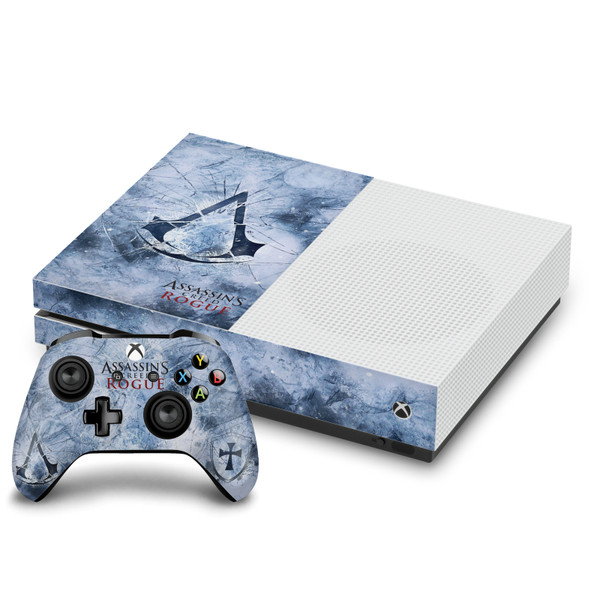 Assassin's Creed Rogue Key Art Glacier Logo Vinyl Sticker Skin Decal Cover for Microsoft One S Console & Controller