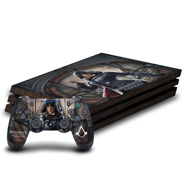 Assassin's Creed Syndicate Graphics Evie Frye Vinyl Sticker Skin Decal Cover for Sony PS4 Pro Bundle