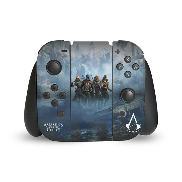Assassin's Creed Unity Key Art Game Cover Vinyl Sticker Skin Decal Cover for Nintendo Switch Joy Controller