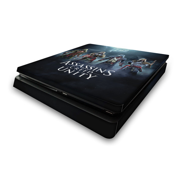 Assassin's Creed Unity Key Art Group Vinyl Sticker Skin Decal Cover for Sony PS4 Slim Console