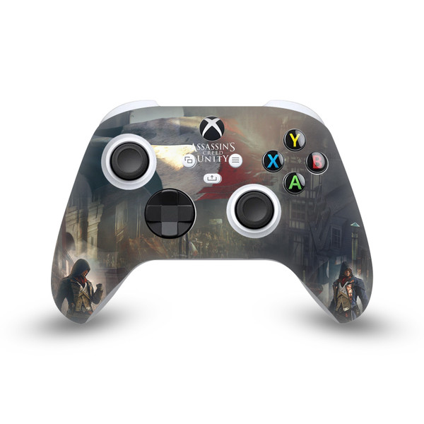 Assassin's Creed Unity Key Art Arno Dorian French Flag Vinyl Sticker Skin Decal Cover for Microsoft Xbox Series X / Series S Controller