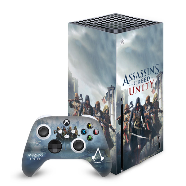 Assassin's Creed Unity Key Art Game Cover Vinyl Sticker Skin Decal Cover for Microsoft Series X Console & Controller