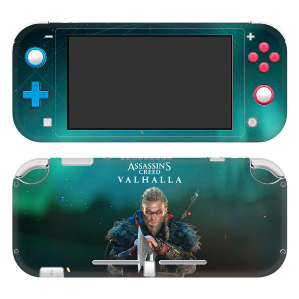 Assassin's Creed Valhalla Key Art Male Eivor Vinyl Sticker Skin Decal Cover for Nintendo Switch Lite