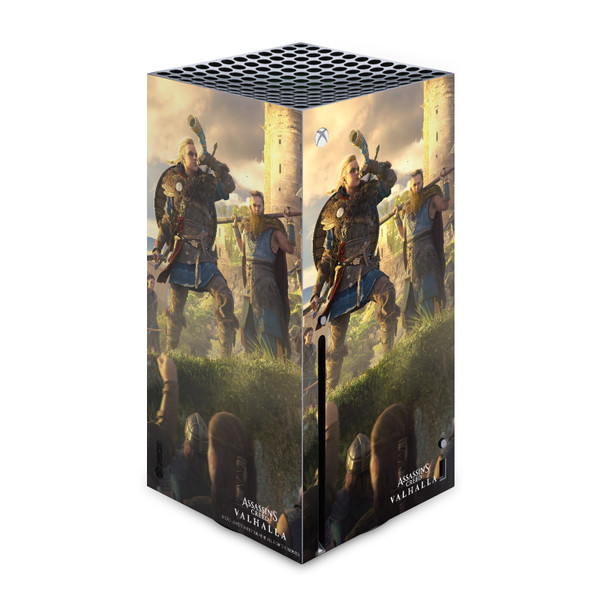 Assassin's Creed Valhalla Key Art Female Eivor Raid Leader Vinyl Sticker Skin Decal Cover for Microsoft Xbox Series X Console