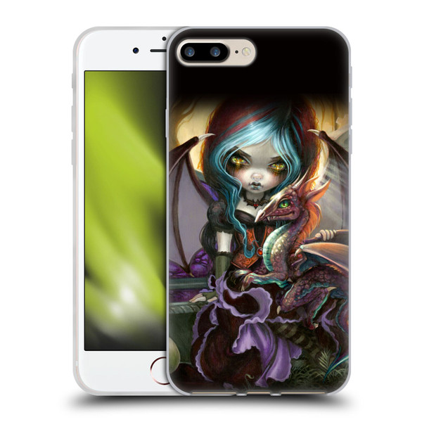Strangeling Dragon Vampire Fairy Soft Gel Case for Apple iPhone 7 Plus / iPhone 8 Plus