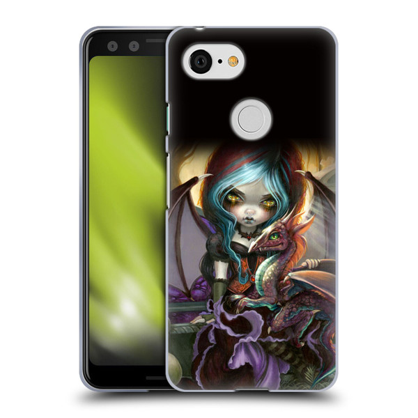 Strangeling Dragon Vampire Fairy Soft Gel Case for Google Pixel 3