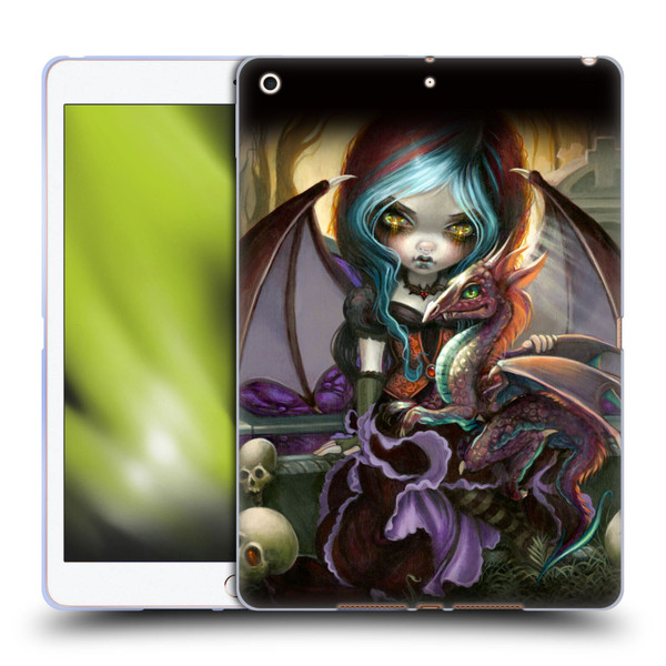 Strangeling Dragon Vampire Fairy Soft Gel Case for Apple iPad 10.2 2019/2020/2021