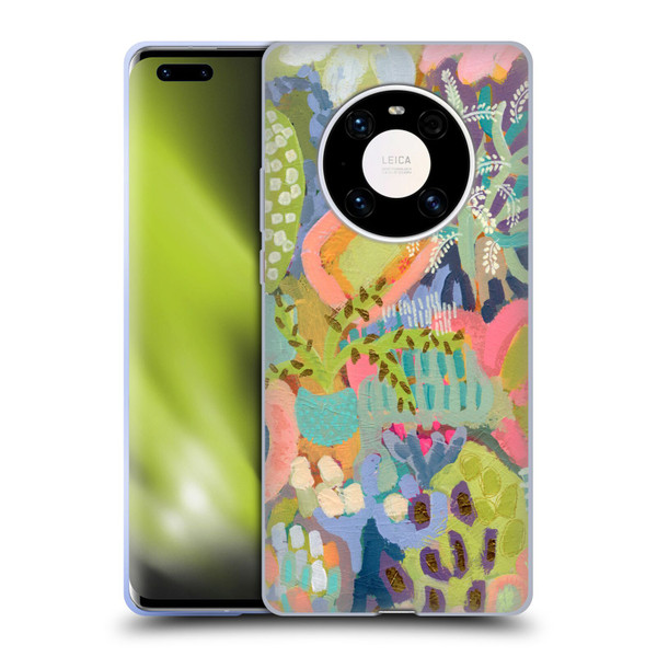 Suzanne Allard Floral Art Summer Fiesta Soft Gel Case for Huawei Mate 40 Pro 5G