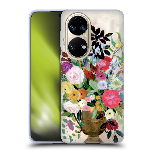 Suzanne Allard Floral Art Beauty Enthroned Soft Gel Case for Huawei P50