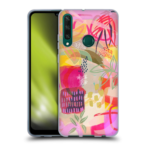 Suzanne Allard Floral Art You Are Loved Soft Gel Case for Huawei Y6p