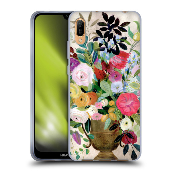 Suzanne Allard Floral Art Beauty Enthroned Soft Gel Case for Huawei Y6 Pro (2019)