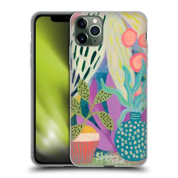 Suzanne Allard Floral Art Palm Heaven Soft Gel Case for Apple iPhone 11 Pro Max