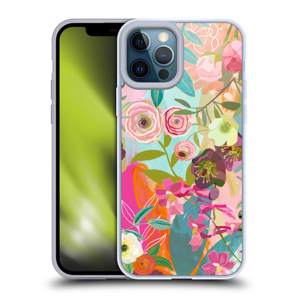 Suzanne Allard Floral Art Chase A Dream Soft Gel Case for Apple iPhone 12 Pro Max