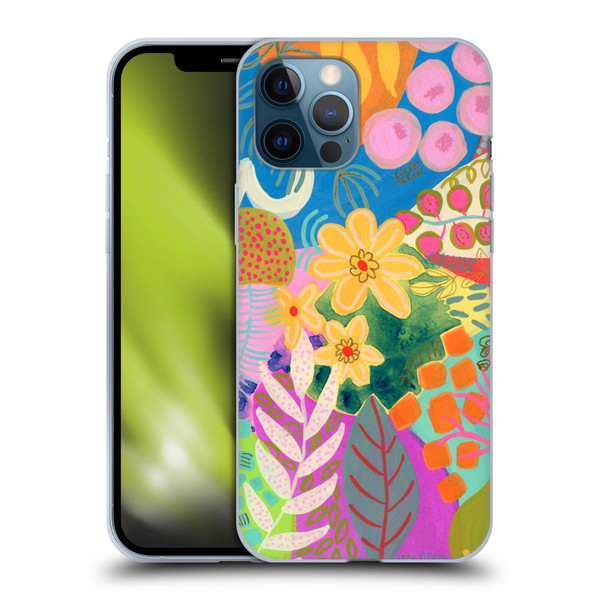 Suzanne Allard Floral Art Yellow Daisies Soft Gel Case for Apple iPhone 12 Pro Max