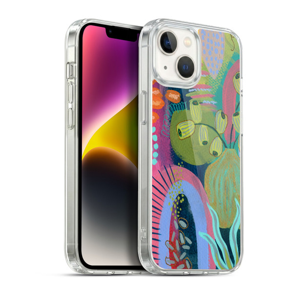 Suzanne Allard Floral Art Seed Pod Soft Gel Case for Apple iPhone 14