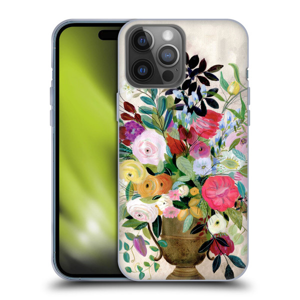 Suzanne Allard Floral Art Beauty Enthroned Soft Gel Case for Apple iPhone 14 Pro Max