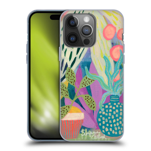 Suzanne Allard Floral Art Palm Heaven Soft Gel Case for Apple iPhone 14 Pro