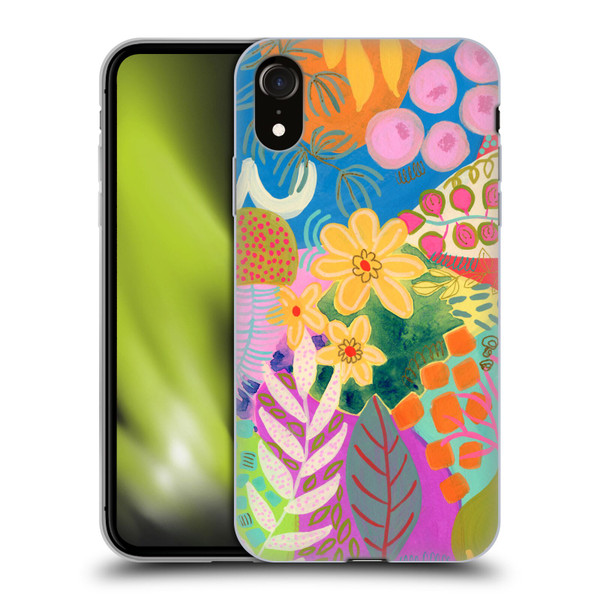 Suzanne Allard Floral Art Yellow Daisies Soft Gel Case for Apple iPhone XR