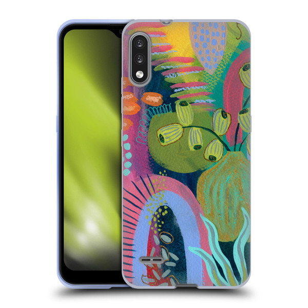 Suzanne Allard Floral Art Seed Pod Soft Gel Case for LG K22