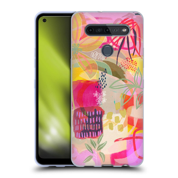 Suzanne Allard Floral Art You Are Loved Soft Gel Case for LG K51S