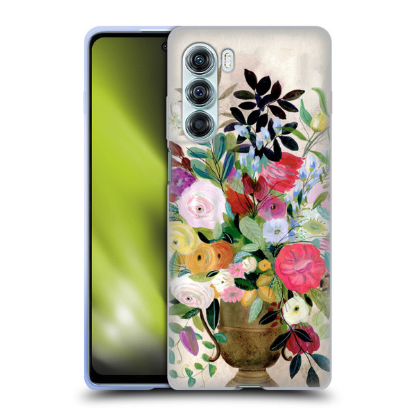 Suzanne Allard Floral Art Beauty Enthroned Soft Gel Case for Motorola Edge S30 / Moto G200 5G