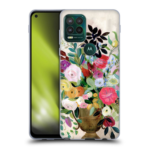 Suzanne Allard Floral Art Beauty Enthroned Soft Gel Case for Motorola Moto G Stylus 5G 2021