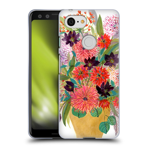 Suzanne Allard Floral Art Celebration Soft Gel Case for Google Pixel 3