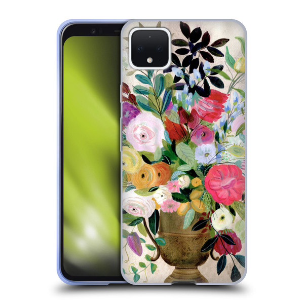 Suzanne Allard Floral Art Beauty Enthroned Soft Gel Case for Google Pixel 4 XL