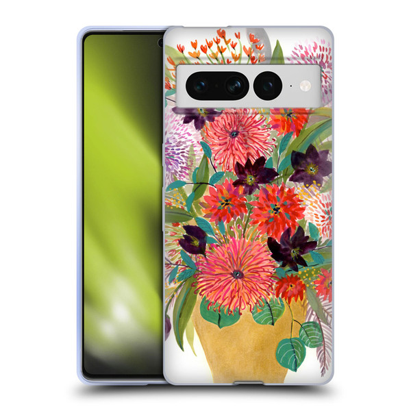 Suzanne Allard Floral Art Celebration Soft Gel Case for Google Pixel 7 Pro